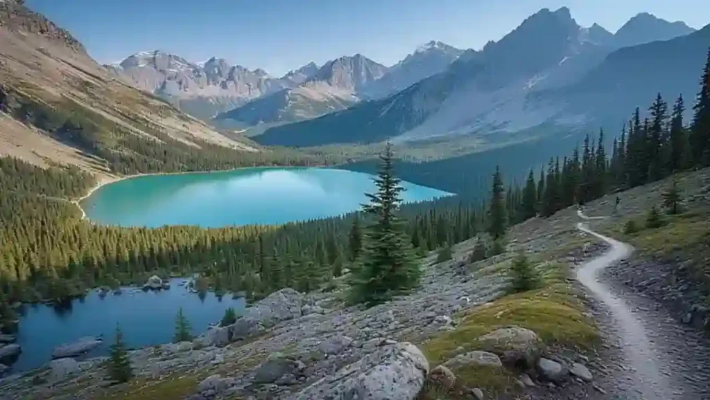 Trail Type and Distance for Lake Haiyaha Hike