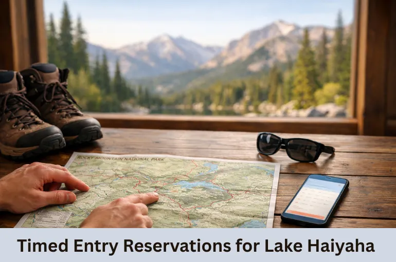 Timed Entry Reservations for Lake Haiyaha