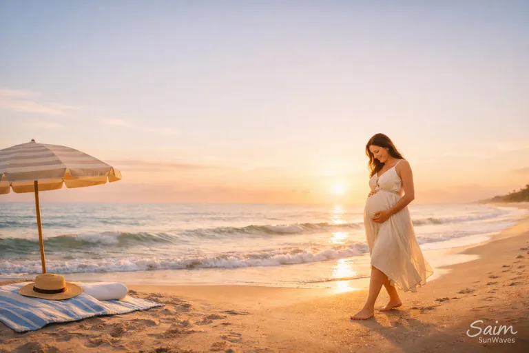 Beach While Pregnant