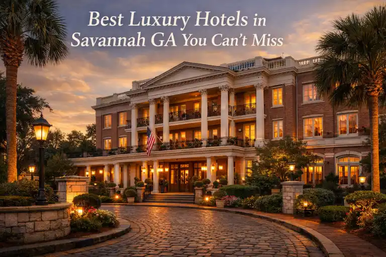 Best Luxury Hotels in Savannah GA